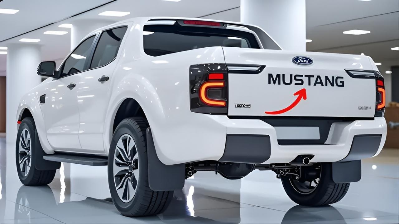 Ford Mustang Pickup 2026: Camioneta 4×4 con Diseño Agresivo y Sistema Todoterreno
