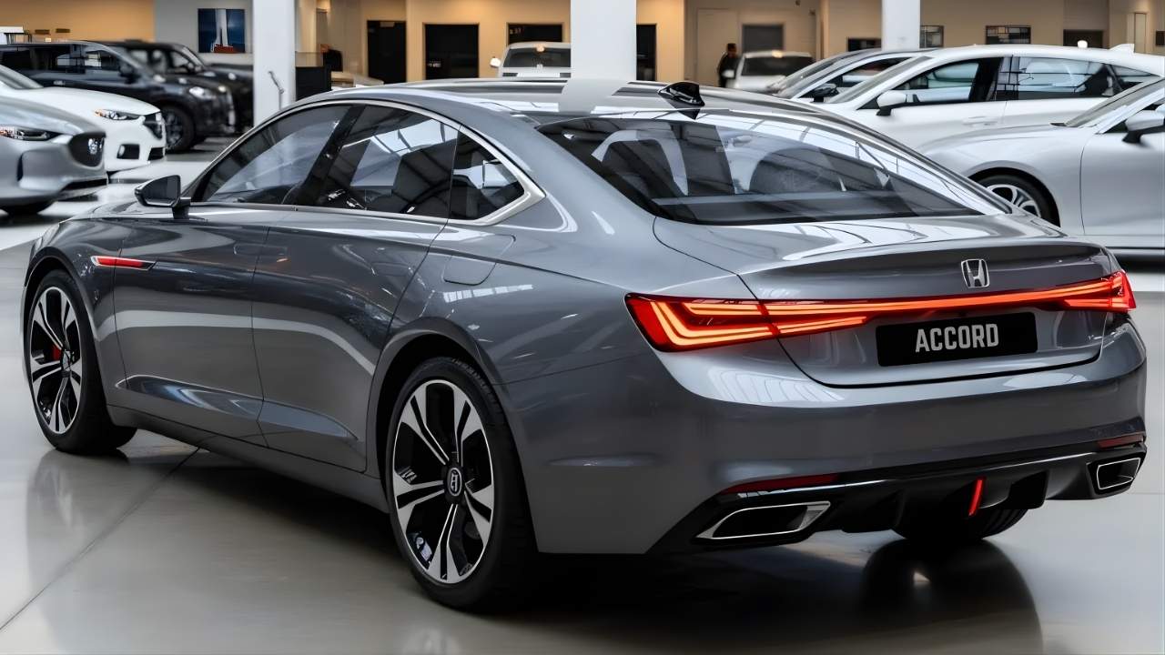 Honda Accord 2026 híbrido revelado, máxima eficiencia, confort premium, diseño elegante y tecnología avanzada