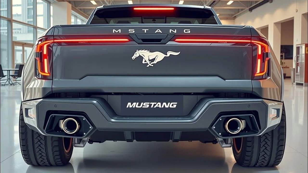 Ford Mustang Pickup 2026 precio, motor V8, capacidad 4x4, tecnología inteligente y confort premium